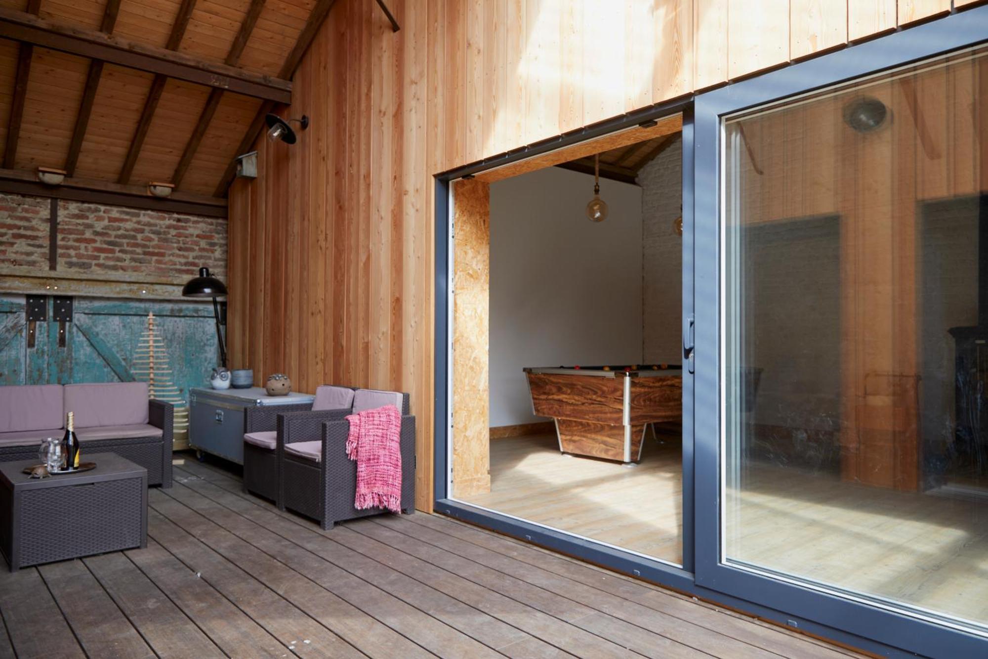 Superbe Grange Reamenagee Fampoux Exterior foto